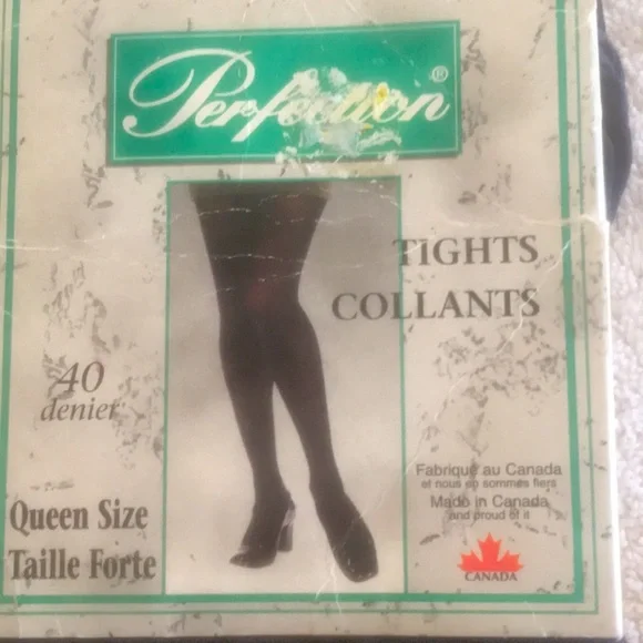 🇨🇦 Queen Size Tights - Navy Blue 225-250 lbs. - Picture 6 of 10